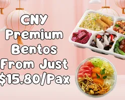 CNY Premium Bentos From Just $15.80/Pax 